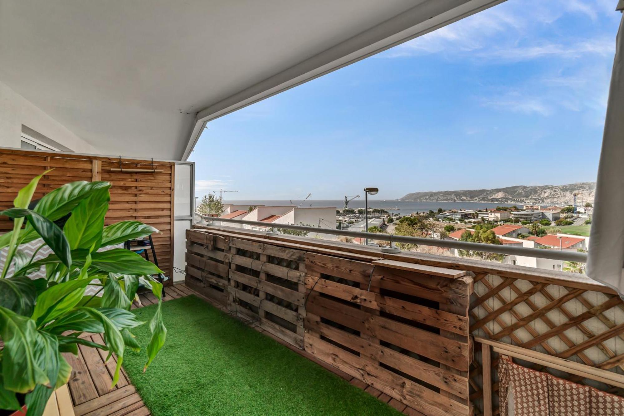 Room In Appartment With Seaview Marseille Luaran gambar